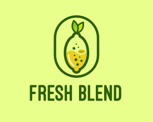 Fresh Lemon Juice  logo design