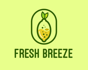 Fresh Lemon Juice  logo design