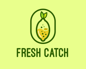 Fresh Lemon Juice  logo design