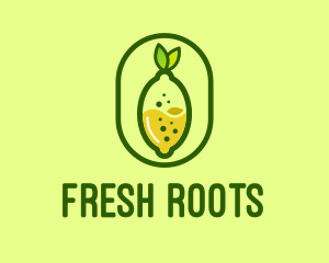 Fresh Lemon Juice  logo design