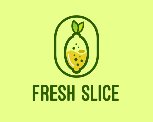 Fresh Lemon Juice  logo design