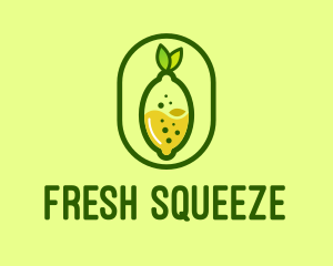 Fresh Lemon Juice  logo design