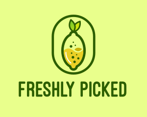 Fresh Lemon Juice  logo design