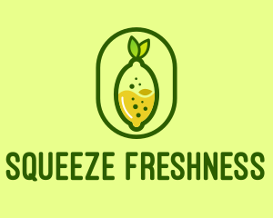 Fresh Lemon Juice  logo design