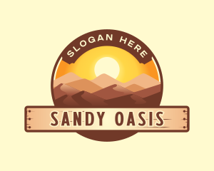 Desert Dunes Vacation logo design