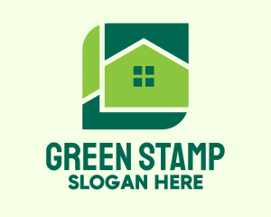 Green Home Property logo design