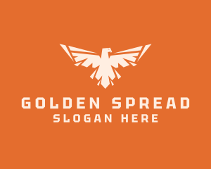 Spread Wings Eagle logo design