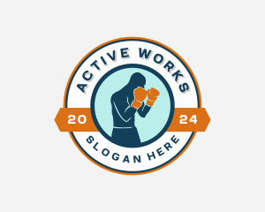 Boxing Fitness Training logo design