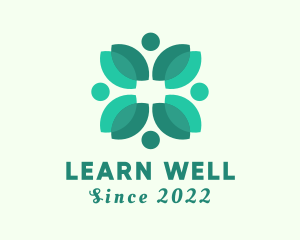 Natural Wellness Leaf logo design