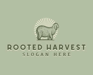 Sheep Livestock Farm logo design