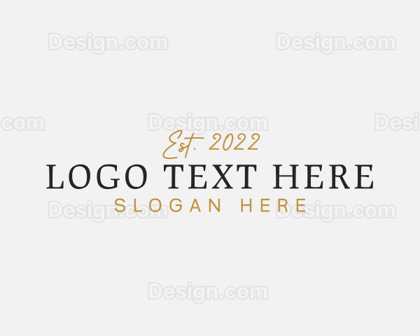 Luxury Business Brand Logo