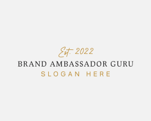 Luxury Business Brand logo design