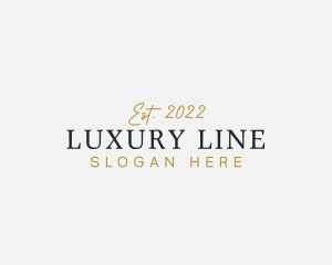 Luxury Business Brand logo design