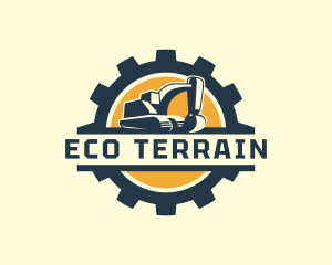 Industrial Cogwheel Excavator logo