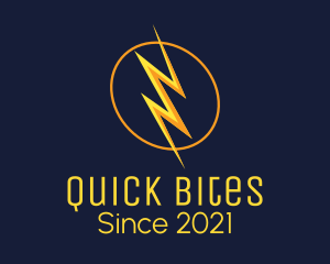 Electric Lightning Voltage logo design