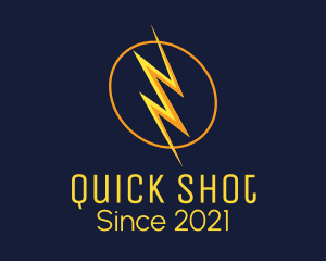 Electric Lightning Voltage logo design