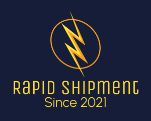 Electric Lightning Voltage logo design