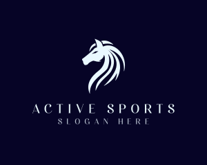 Elegant Equine Horse logo