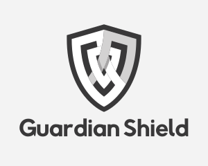 Medieval Shield Protection logo design