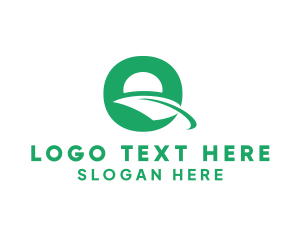 Letter - Nature Leaf Letter Q Business logo design