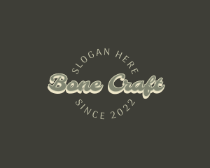 Casual Retro Craft logo design