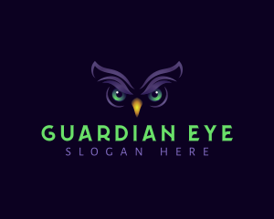 Owl Eyes Wildlife logo design