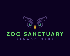 Owl Eyes Wildlife logo design