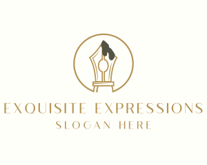 Calligraphy Pen Writer logo