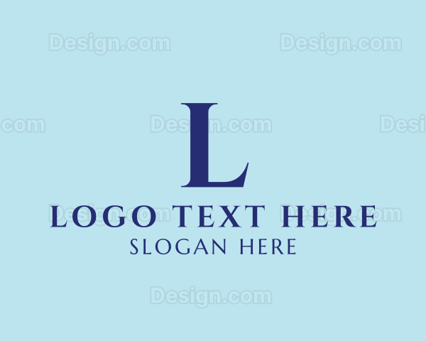 Elegant Serif Company Logo