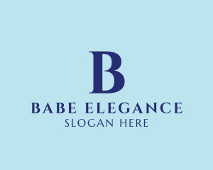 Elegant Serif Company logo design