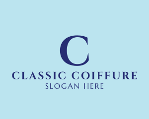 Elegant Serif Company logo design