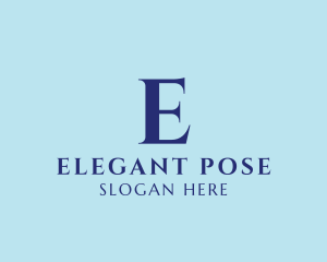 Elegant Serif Company logo design