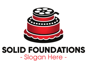 Movie Film Cake logo