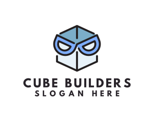 Infinity Logistics Cube logo design