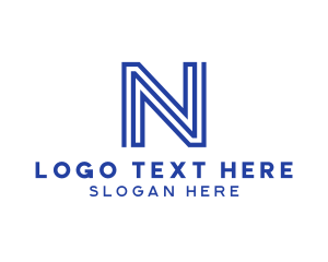 Generic Company Letter N  logo design
