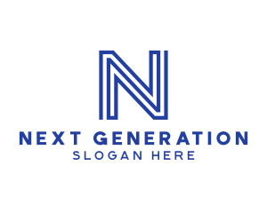 Generic Company Letter N  logo design