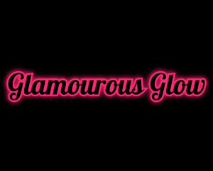  Bachelorette Night Glow logo design