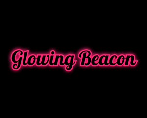  Bachelorette Night Glow logo design