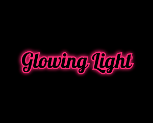  Bachelorette Night Glow logo design