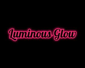  Bachelorette Night Glow logo design