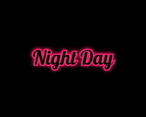  Bachelorette Night Glow logo design