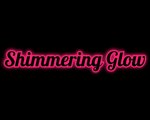  Bachelorette Night Glow logo design