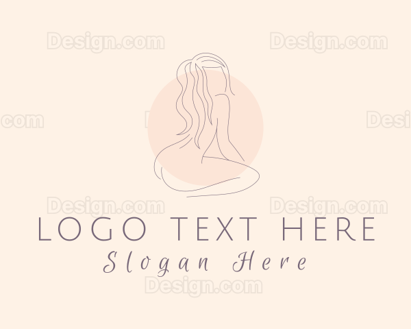 Erotic Woman Body Logo