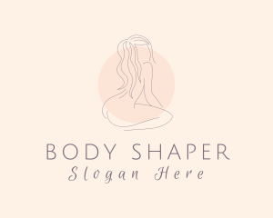 Erotic Woman Body logo design