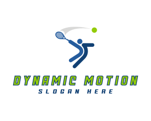 Sports Tennis Athlete logo