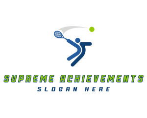 Sports Tennis Athlete logo