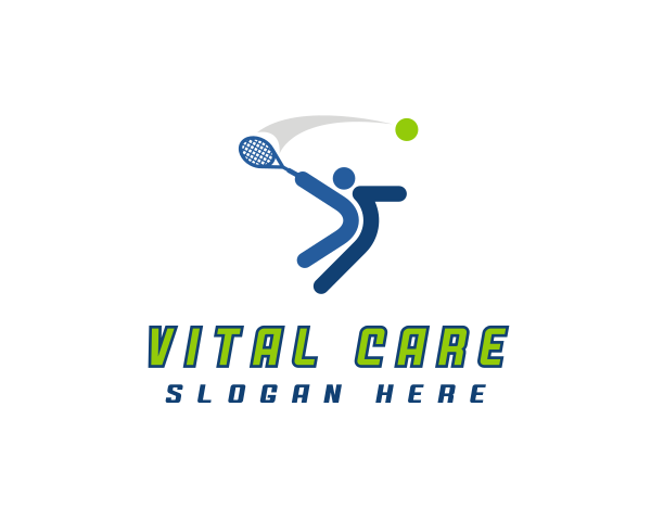 Racket logo example 1
