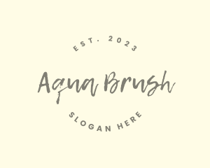 Generic Brush Business logo design