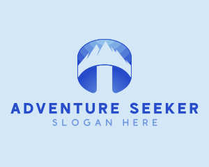 Mountain Adventure Camping logo design