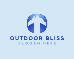 Mountain Adventure Camping logo design